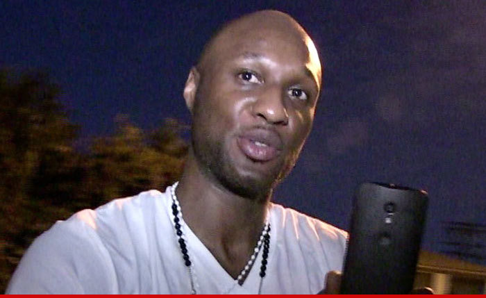 Lamar Odom -- Shady Friend Shows Up at Hospital ... Demands Access