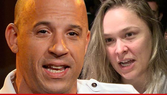 Ronda Rousey's Training Vin Diesel's Daughter ... 'Creating a Beast'