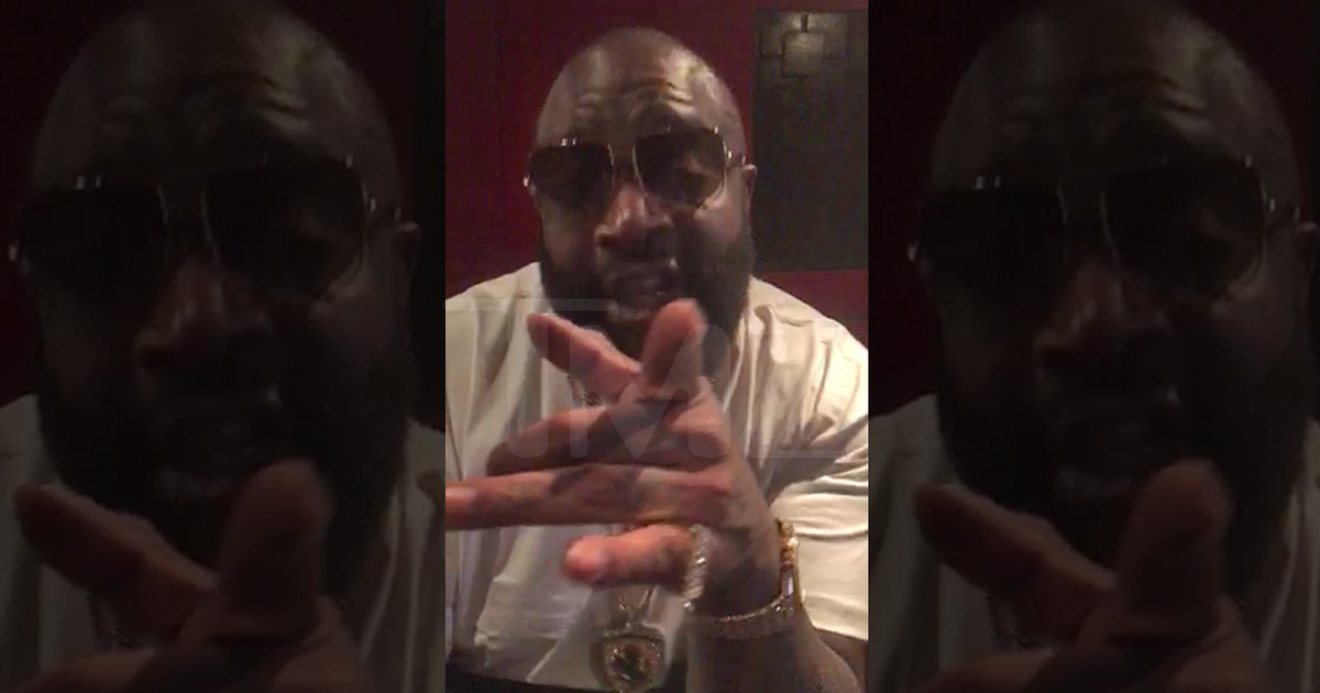 Rick Ross -- I Squashed the Beef ... Between Meek Mill & Wale