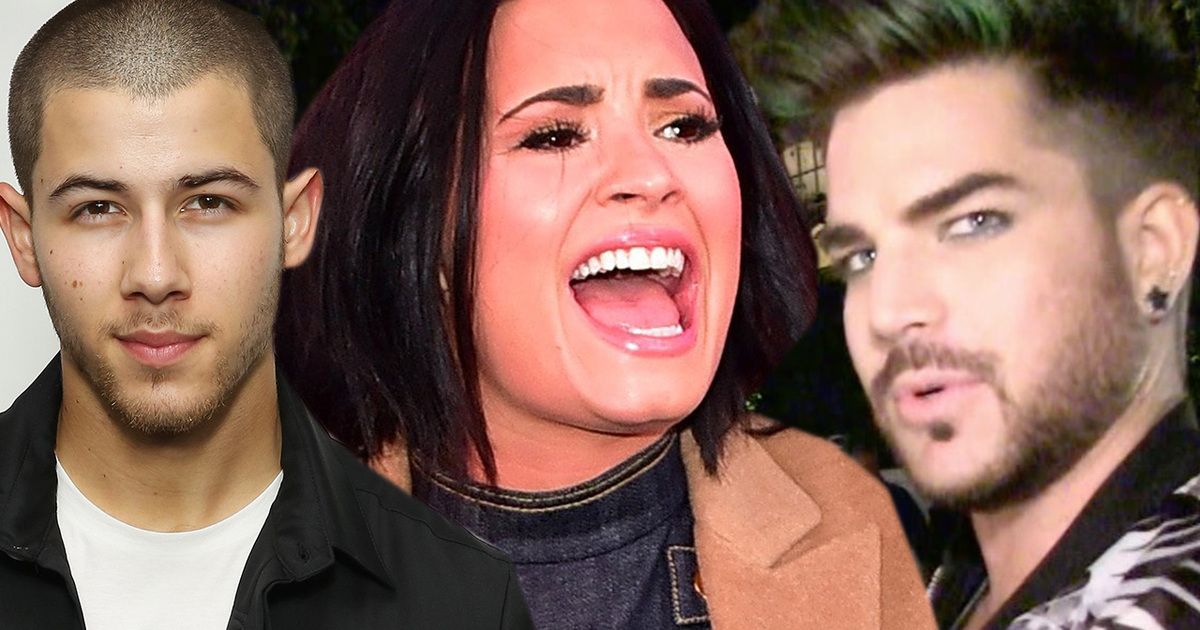 TMZ Chatter: Demi Lovato Dumps Adam Lambert From Her Tour For Nick Jonas!!