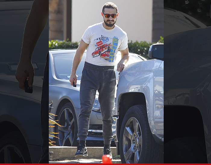 Shia LaBeouf Makes a Run for Drunk Food