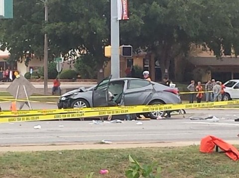 Oklahoma State Parade Accident Photo 1