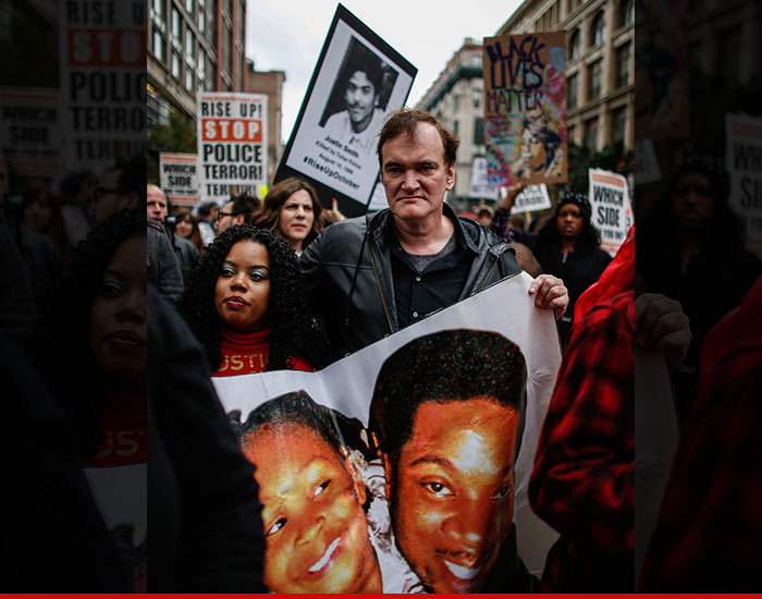 Quentin Tarantino -- Fires Up Rally Against Police Brutality (VIDEO)