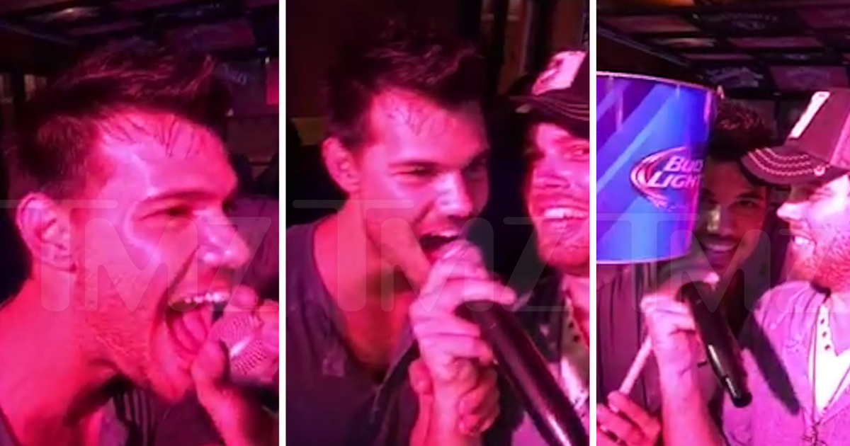 Taylor Lautner -- Good Time, Terrible Voice (VIDEO)
