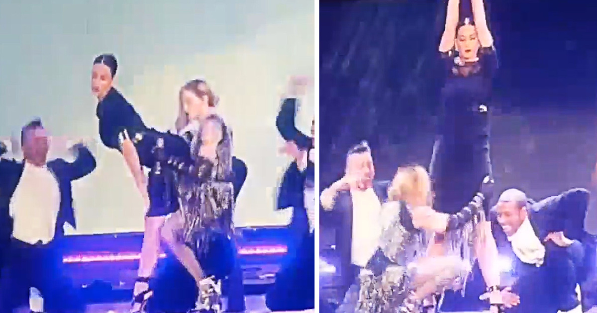 Madonna -- Katy Perry and Mommie Dearest in Concert (VIDEO)