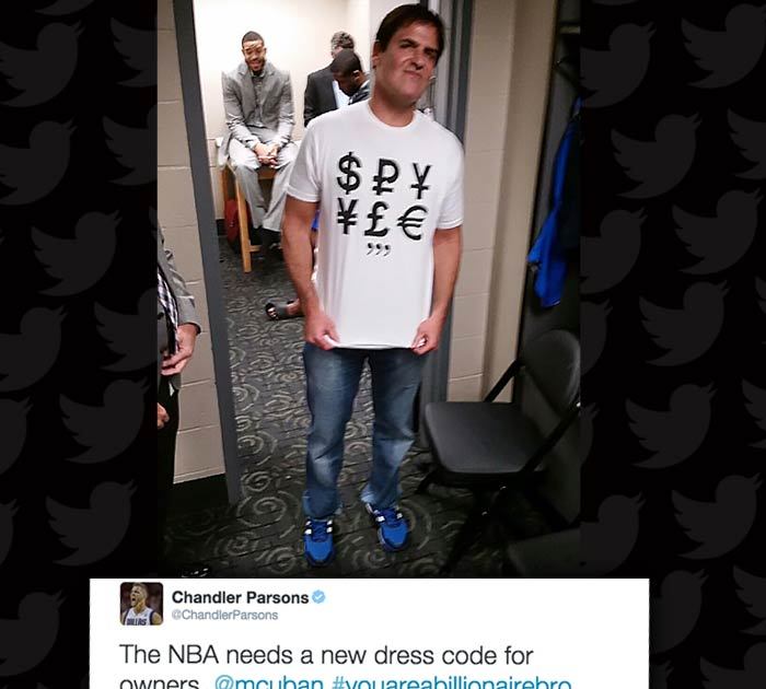 Mark Cuban Clowned By Mavs Player ... You Dress Like Crap, Bro