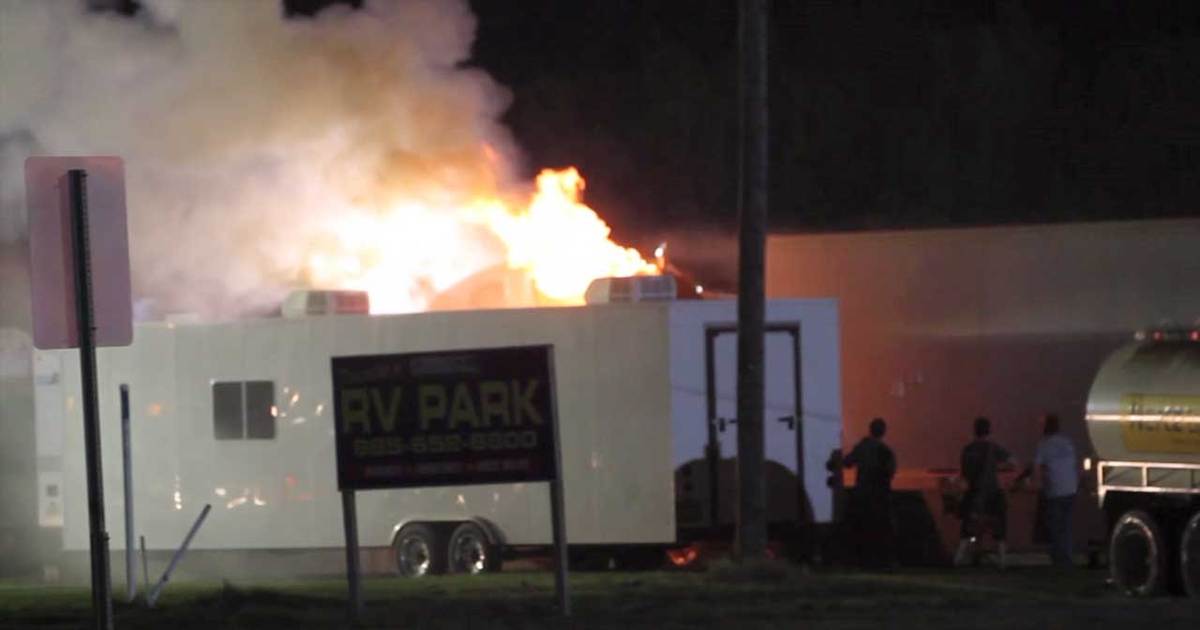 Tom Cruise -- Trailer Bursts Into Flames On Movie Set