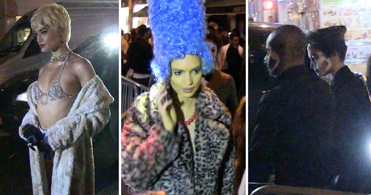 Heidi Klum Throws Model Halloween Party