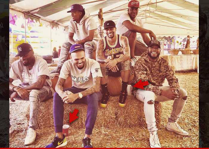 Chris Brown -- Sizzurp is Taking Over His Life, Say Friends and Family