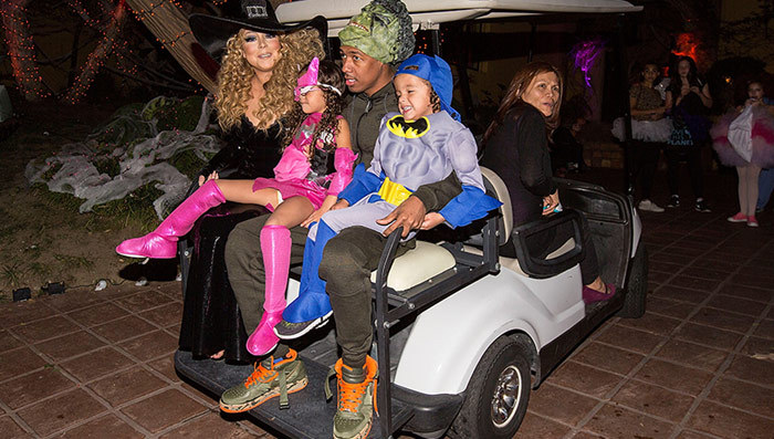 Mariah Carey -- Parties with Nick Cannon AND New BF ... It's Magic!! (PHOTOS)