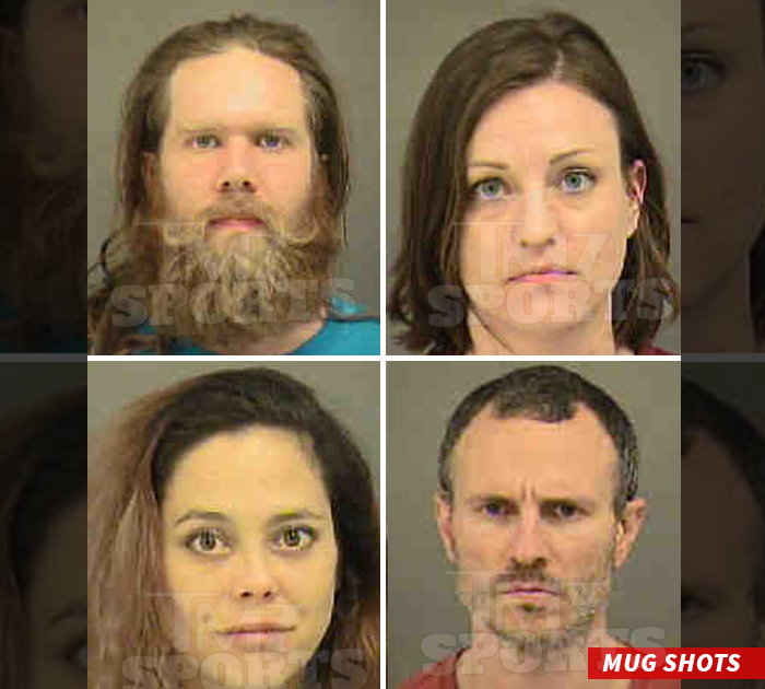 Carolina Panthers -- Stadium Invaders Revealed ... Mug Shots & Charges All Around!