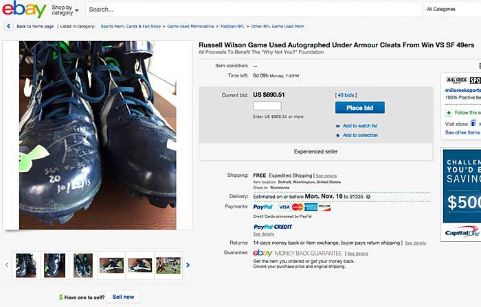 Russell Wilson -- My Cleats Can Thump Cancer ... Just Like They Thumped Kaepernick