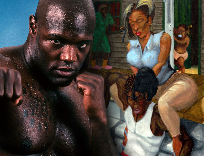 Ex-Boxer Clifford Etienne -- Killing Prison Time ... By Painting
