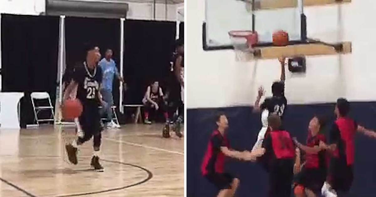 Marlon Wayans' Son -- BALLIN' OUT ... Terrorizing Hoops League (Video)