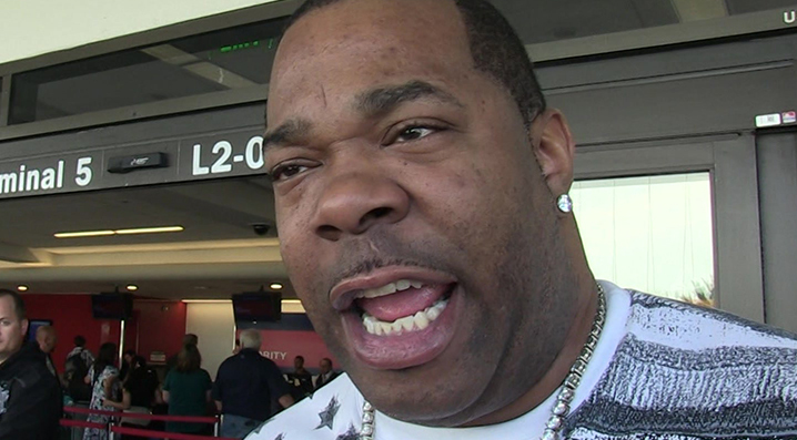 Busta Rhymes -- Cuts a Deal In NY Muscle Milk Brawl