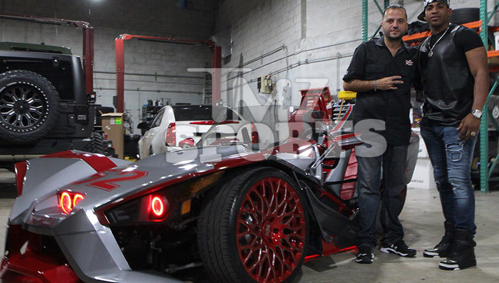 NY Mets' Yoenis Cespedes -- TREAT. YO. SELF. ... Gets New 'World Series' Ride