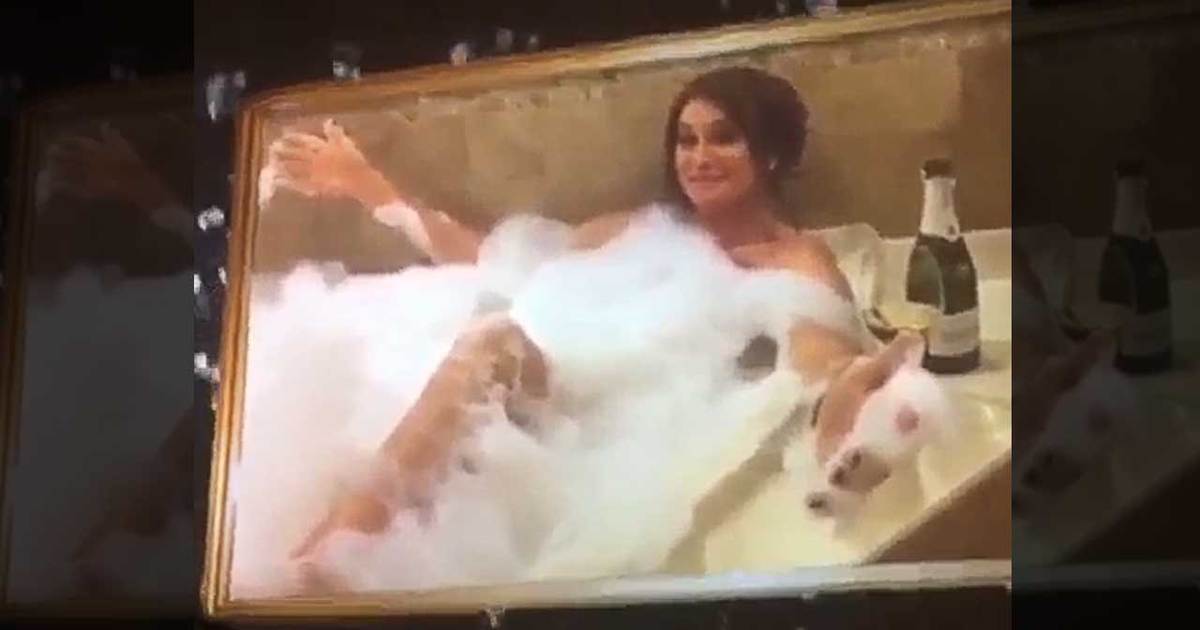 Caitlyn To Kris Jenner -- Bubble Bath Birthday Message