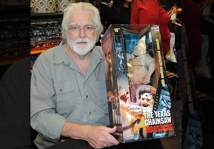 Gunnar Hansen -- Leatherface in 'Texas Chainsaw Massacre' Dead