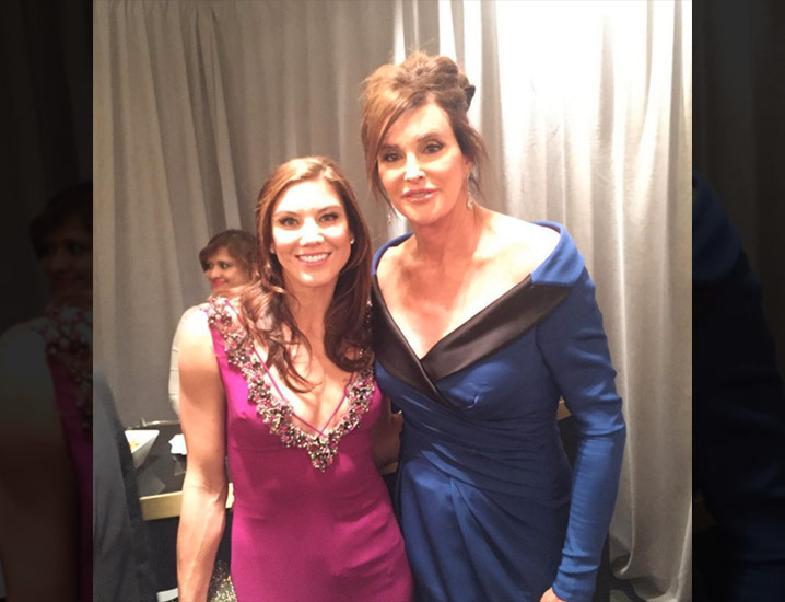 Hope Solo & Caitlyn Jenner -- One Took the Road Less Traveled (PHOTO)