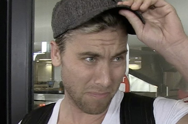Lance Bass -- Sued for Tearing Up Motorcyclist