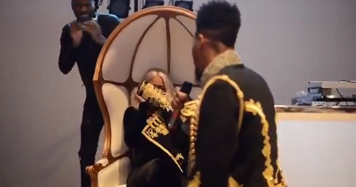 Iman Shumpert & Teyana Taylor -- The Proposal Video ... (Well, Most of It)