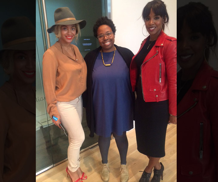 Beyonce & Kelly Rowland -- Go Artwalking ... No Picasso, Baby