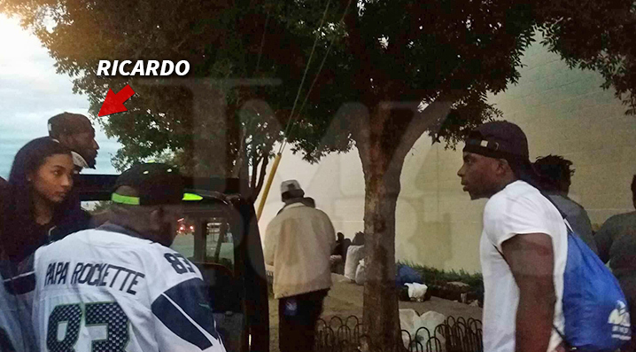 Ricardo Lockette Hands Out 100 Burgers to Homeless ... While Nursing Busted Neck