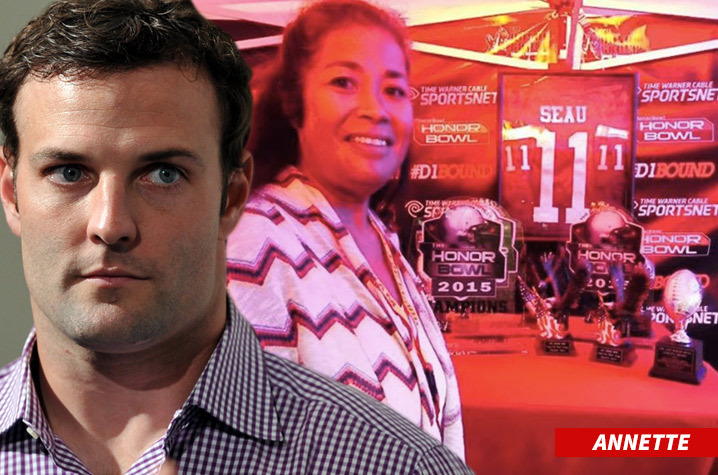Junior Seau's Sister -- I'm Fearful for Wes Welker ... Reconsider NFL Comeback
