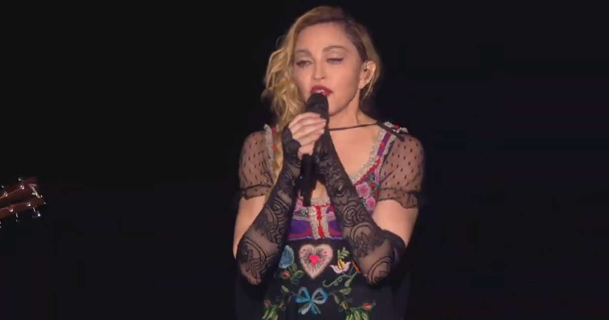 Madonna -- Breaks Down Over Paris Shootings ... We Will Not Be Silenced