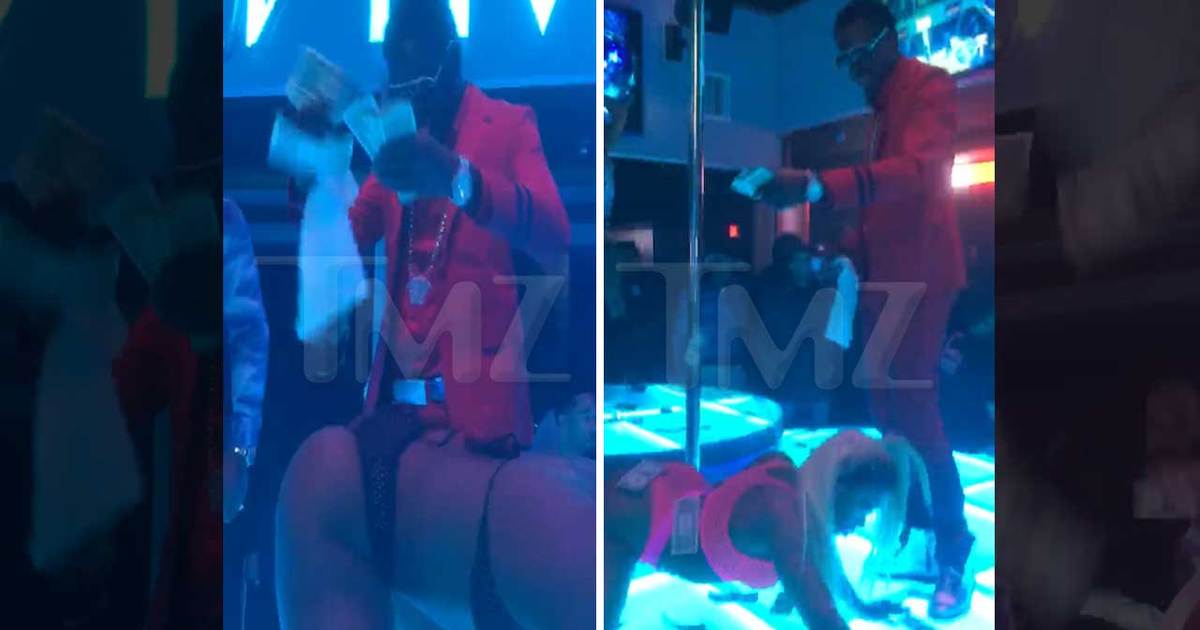 'African King of Comedy' -- Royalty Rains at Strip Club (VIDEO)