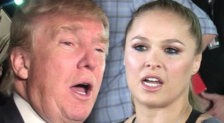 Donald Trump -- I'm Glad Rousey Lost ... 'Not a Nice Person'