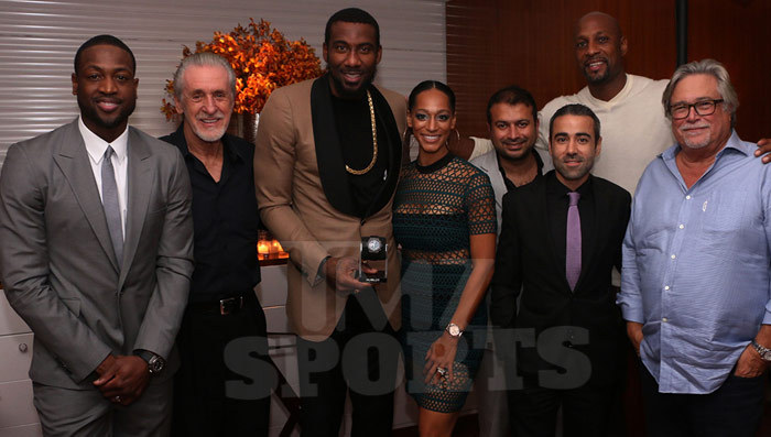 Dwyane Wade & Teammates -- Buy $25k Watch for Amar'e Stoudemire