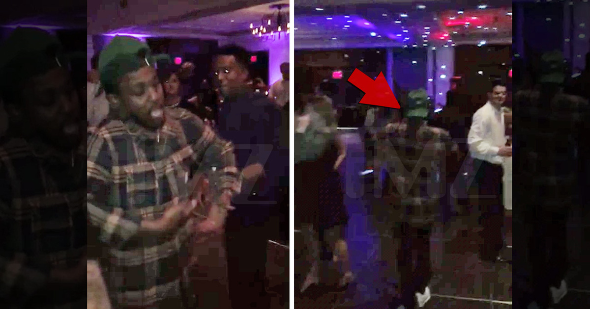 Kendrick Lamar -- Awesome Wedding Crash FAIL (VIDEO)