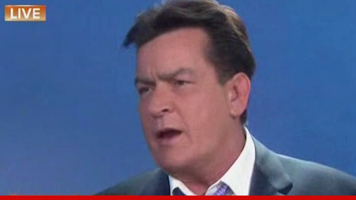 Charlie Sheen -- I'm HIV Positive ... and I've Been Blackmailed for Millions Over It
