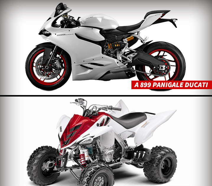 Apollo Nida --  Feds to Seize Prized Ducati ... Watch Out Kandi Burress!