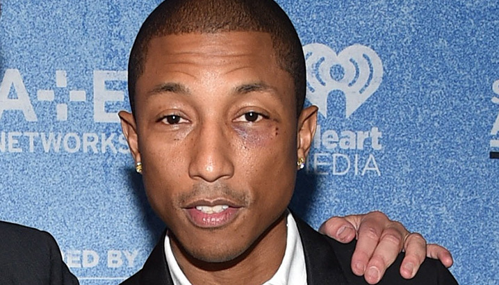 Pharrell Williams -- Jay Didn't Give Me the Black Eye ... I Got Spatula'd!!!