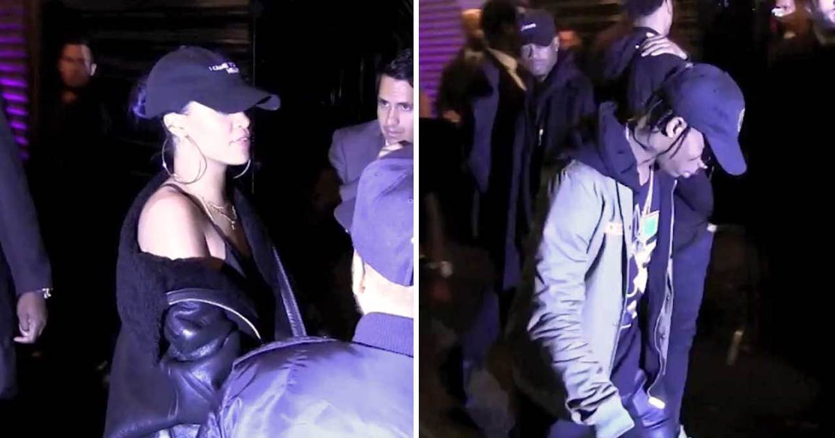 Rihanna -- 'Anti' PDA with Travis Scott (VIDEO)