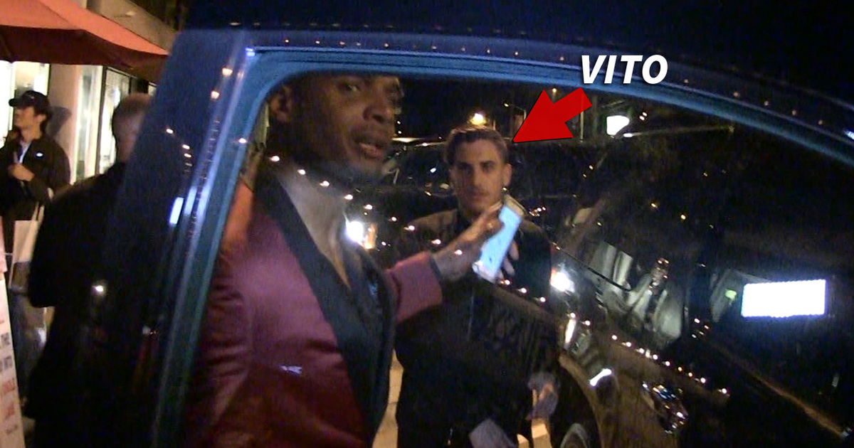 Michael Sam -- BACK ON WITH VITO ... Hit L.A. Club Together