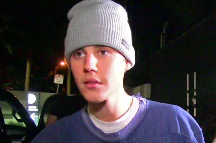 Justin Bieber -- Rebel Takes a Pause ... With O.C. Bikers
