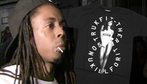 Lil Wayne Sued -- Where Are My Panties? T-Shirt Model is Pissed