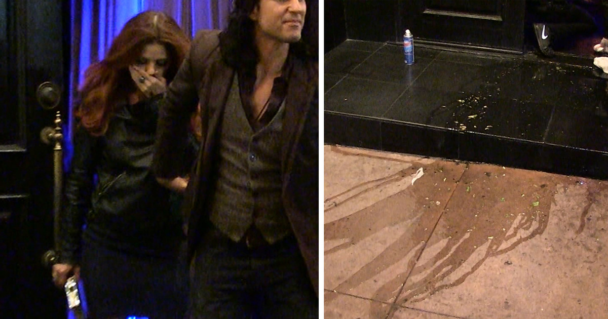Anna Trebunskaya -- Hurls at 'DWTS' After-Party