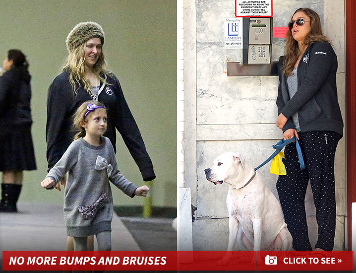 Ronda Rousey -- Out of Hiding ... With a Fresh Face
