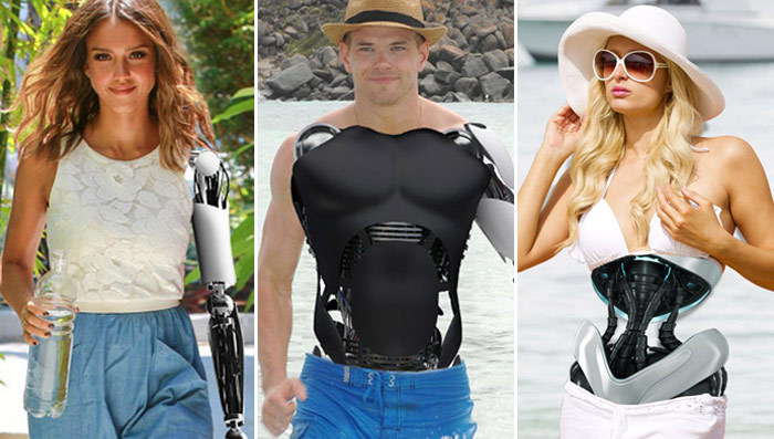 Stars Go Robotic For Cyber Monday -- The Mechanical Makeovers