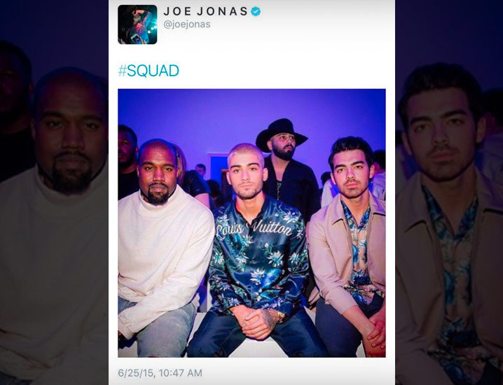 Joe Jonas -- Hitting Delete On Gigi Hadid and Zayn Malik