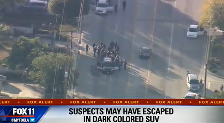 San Bernardino Mass Shooting -- Police Close in on Suspects