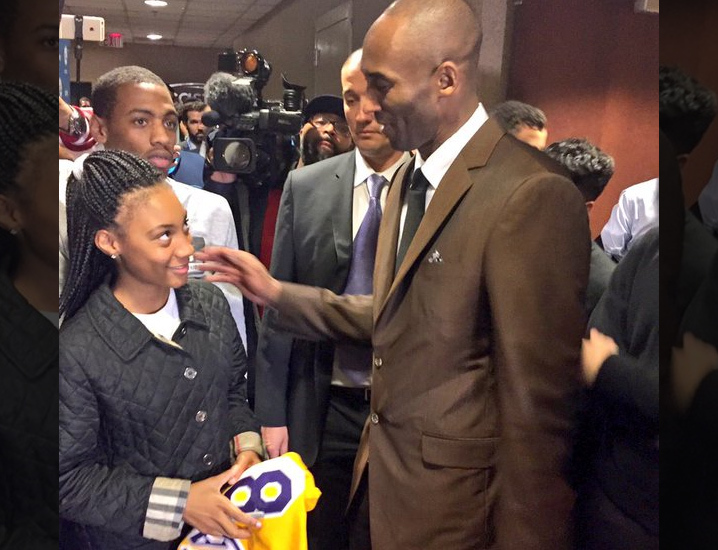 Kobe Bryant -- Passing The Philly Hoops Torch ... To Mo'ne Davis