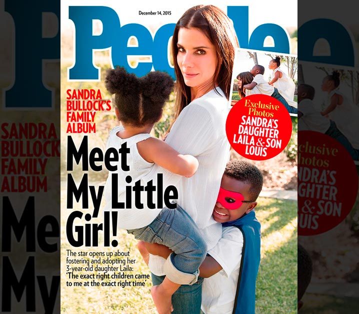 Sandra Bullock -- Meet My New Kid ... Sorta