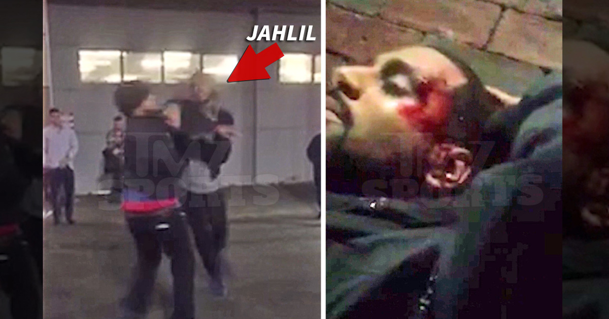 Jahlil Okafor -- 2ND FIGHT IN BOSTON (Video)
