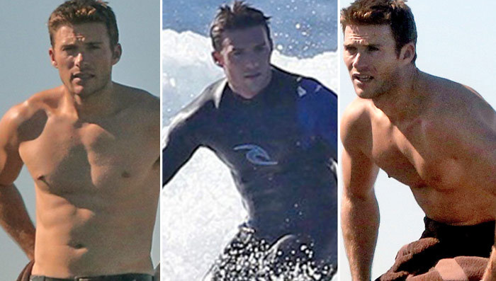 Scott Eastwood -- Surf, Strip, Shop ... The New GTL (PHOTOS)