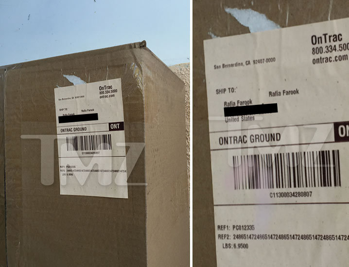 San Bernardino Shooter -- Large Package Delivered to Farook's Former Family Home